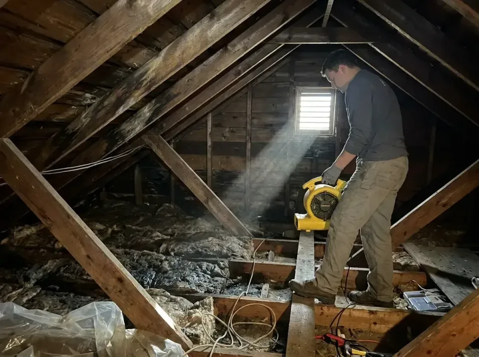 attic-water-damage-drying-proc-007 — frequently asked questions, Emergency Water Extraction & 24/7 Flood Response in Norton…